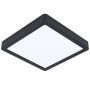 Eglo Fueva 5 plafond 210x210 17W 2000lm 4000K sort