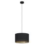 Eglo Esteperra pendel Ø38 cm sort/guld