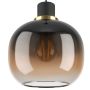 Eglo Oilella langbordlampe 3xE27 amber/klar Ø190 mm