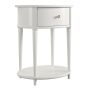 Notio Living Aurora endebord 1 skuffe hvidlakeret 