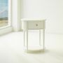 Notio Living Aurora endebord 1 skuffe hvidlakeret 