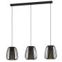 Eglo Curasao langbordslampe 3xE27 L99,5 sort/guld