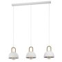 Eglo Calmanera langbordlampe 3xE27 l900 hvid