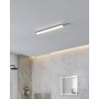 Eglo LED-spejllampe Tragacete sølv/krom IP44 15,5W L60 cm