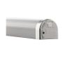 Eglo LED-spejllampe Tragacete sølv/krom IP44 15,5W L60 cm