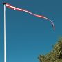 Dano Mast flagstang inkl. vimpel og vippebeslag glasfiber 12 m