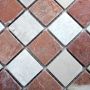 Mosaik marmor Rossa Verona Bottincino Anticato 30,5 x 30,5 cm