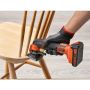 Black & Decker akku multiværktøj BDCOS18D1K-QW 18V inkl. batteri, lader, kuffert og tilbehør  