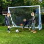 Homegoal fodboldmål Pro XL hvid træ 300x200 cm