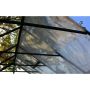 Vitavia skyggenet med wire hvid 259x183 cm 