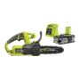 Ryobi akku kædesav RY18CS20A-125 One+ 18V m/batteri & lader