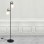 Nordlux gulvlampe Arild sort Ø9,3xH140cm E14