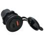 USB udtag IP65 12/24V