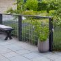Plus espalier galvaniseret stål 140x90 cm