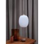 Dyberg Larsen DL39 pendel E27 9W opal/messing glas Ø25 cm