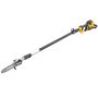 DeWalt sav på stang 3,5 m 25 cm  XR 54V solo u/batteri & lader