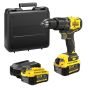 Stanley slagboremaskine 18V FatMax V20 m/kuffert, batterier & lader