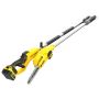 Stanley akku kædesav 18V 20 cm foldbar stang m/batteri & lader 