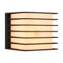 Nordlux ude væglampe Fluctus 13 H12xB13cm sort