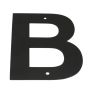 Jasa husbogstav B sort 10 cm