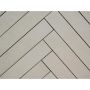 Gulv-/vægflise Herringbone hvid 44,5x7,1 cm 0,8 m²