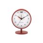 Karlsson Brisk Dome vækkeur rød metal 11 cm