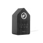 Karlsson Cuckoo LED vækkeur sort træ 15,3 cm