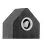Karlsson Cuckoo LED vækkeur sort træ 15,3 cm