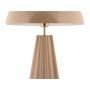 Leitmotiv bordlampe Amplio XL H55 brun E27