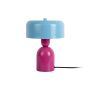 Leitmotiv Double Funky bordlampe E27 metal rosa H24 cm