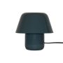 Leitmotiv Afan bordlampe E14 metal blå H19 cm