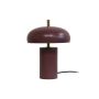 Leitmotiv Joya bordlampe E14 metal lilla H24 cm