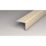 Logoclic afslutningsliste aluminium sand 1000x25x20 mm