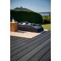 Wimex WPC terrassebræt Livø Prime sort 3600x140x22 mm