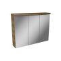 Camargue spejlskab akryl LED eg 800x702x155 mm