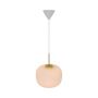Nordlux Milford 30 Pendel E27 messing/opal