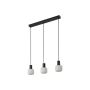 Nordlux Milford langbordspendel 3X25W E14 sort/opal