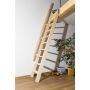 Hemsetrappe OMP ubehandlet gran inkl. glidebeslag 300 cm