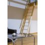 Hemsetrappe OMP ubehandlet gran inkl. glidebeslag 300 cm