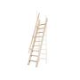 Hemsetrappe OMP ubehandlet gran inkl. glidebeslag 300 cm