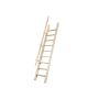 Hemsetrappe OMP ubehandlet gran inkl. glidebeslag 300 cm