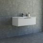 Scanbad badmøbelsæt Now underskab med vask 1 sk. 34x101 cm - flere farver