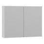 Scanbad spejlskab Select m/elstik 2 låger 64x80 cm - flere farver