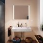 Hansgrohe spejl Xarita Lite Q 4000K LED hvid ramme - flere størrelser