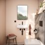 Hansgrohe spejl Xarita Lite Q 4000K LED sort ramme - flere størrelser