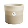 Elho krukke Colour Gradient Round plast beige - flere størrelser