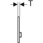 Geberit betjeningsplade Sigma 50 square - flere farver