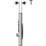 Geberit betjeningsplade Sigma 50 rund - flere farver