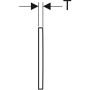 Geberit betjeningsplade Omega 20 square