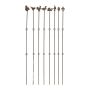 Garden Life plantestøtte m/figur rust 125 cm assorteret